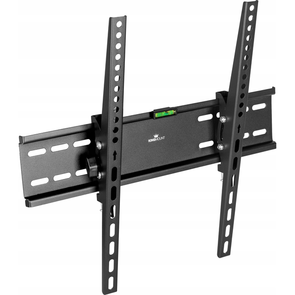 TV fali konzol KingMount KG-1034 Georgia, univerzális, átlós 23″ - 65″, Max 45kg, Vesa 75x75 - 400x400, fekete