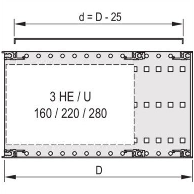 nVent SCHROFF 24560054 Betekintő blende 1 db (26.15.5126)