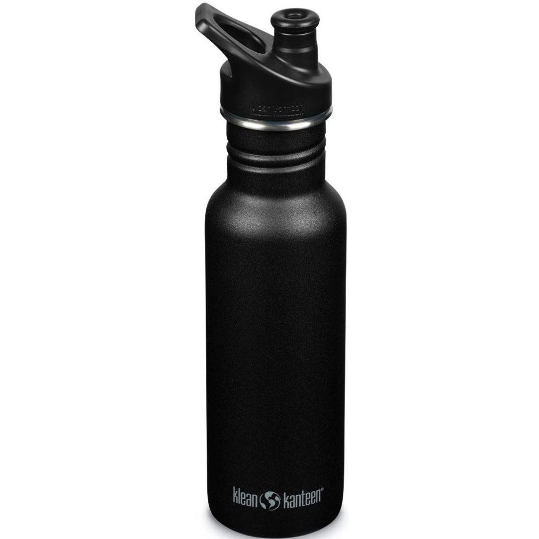 Klean Kanteen Classic Narrow w/Sport Cap, black, 532 ml (1008432)
