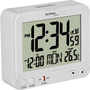Techno Line  (WT 195 WHITE) Rádiójel vezérlésű Ébresztőóra Fehér Riasztási idők 1 Nagy kijelző