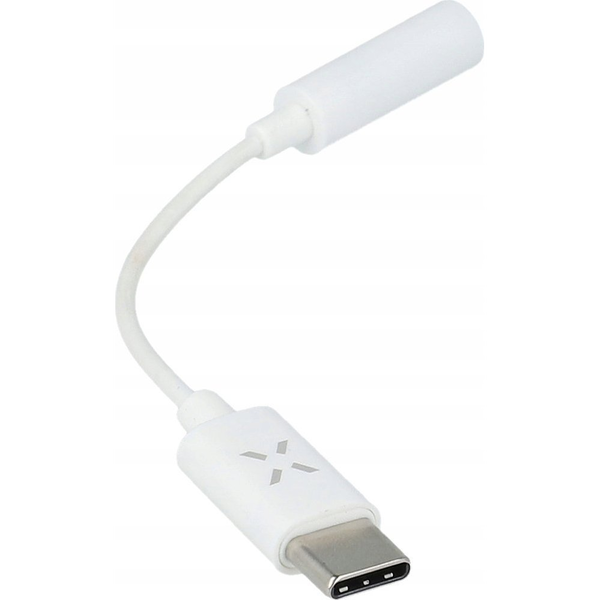 Fixed Link Adapter USB-C/3,5 mm jack, biały