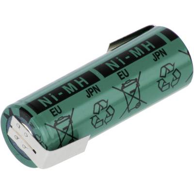 Forrasztható A akku NiMH 1,2V 2700 mAh, forrfüles, FDK HR-AU-LF (106467)