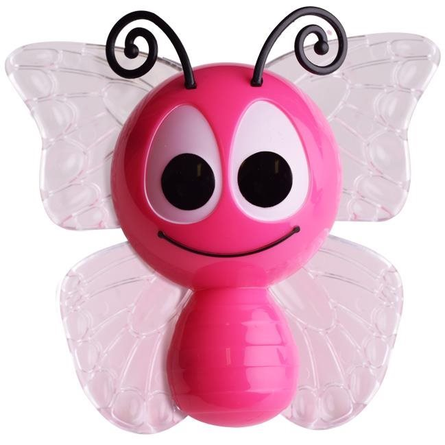 ACA Lighting Lepke LED lámpa gyerekeknek 1W/230V/RGB, szürkületérzékelővel (851LED1P)