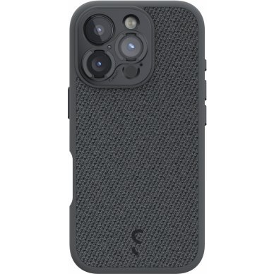 ShiftCam Camera Case with Lens Mount - etui ochronne z mocowaniem do obiektywu do iPhone 16 Pro wspierające ładowanie MagSafe (dark)