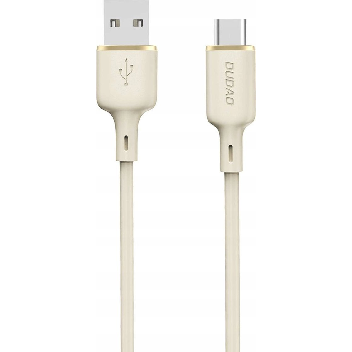Dudao L7SC USB-A-Type-C Kábel 5A 1 m-Bézs (DDA328)