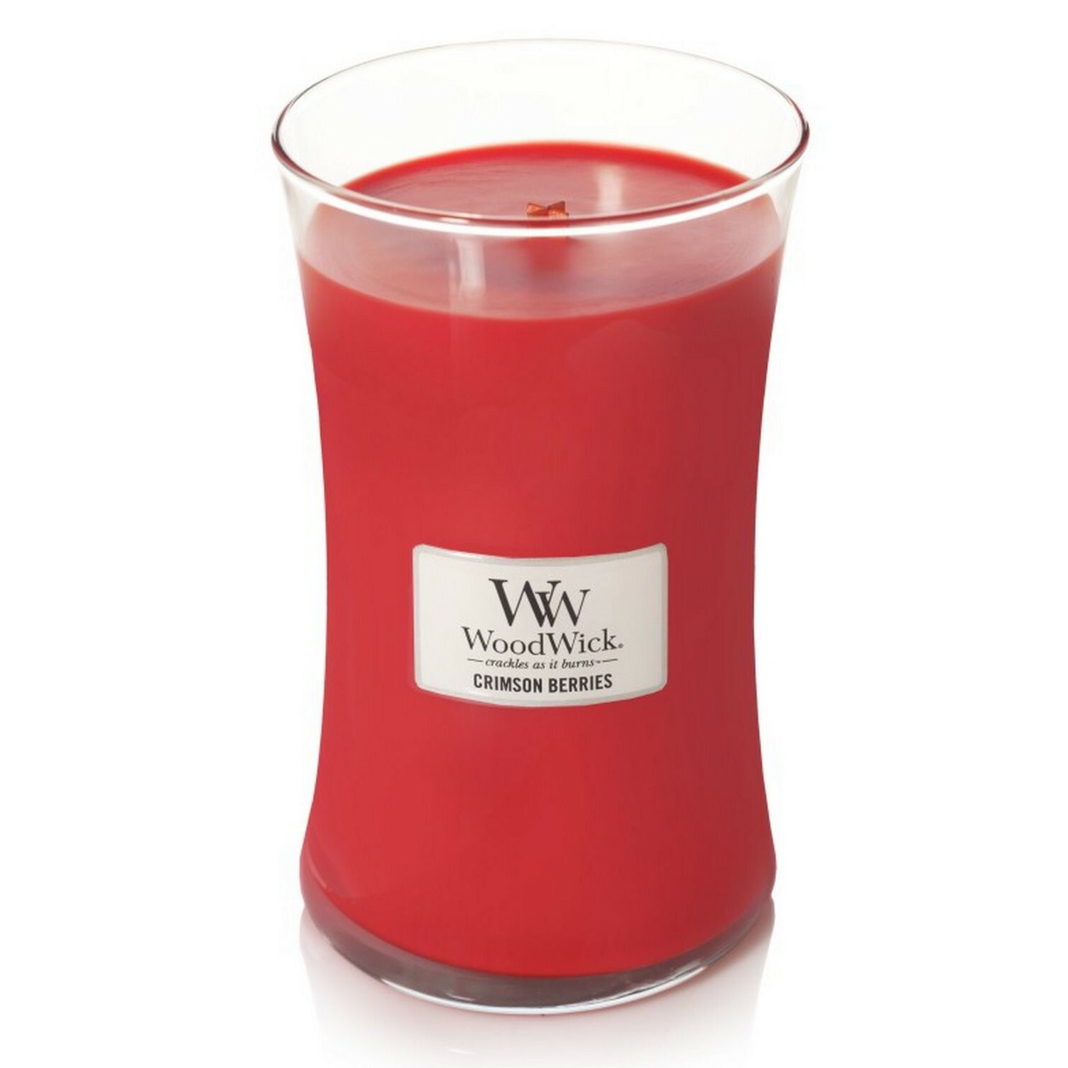 WoodWick Crimson Berries - Érett Bogyós Gyümölcsök Illatgyertya 610g - Piros (93080E)