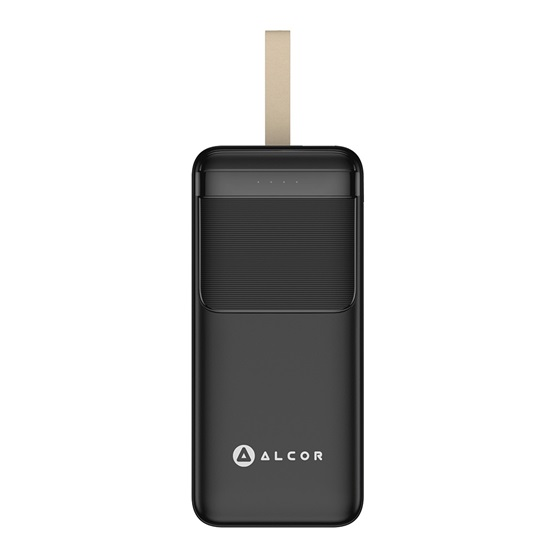 Външна батерия Alcor SK55 30 000 mAh — SK55BLACK, черна