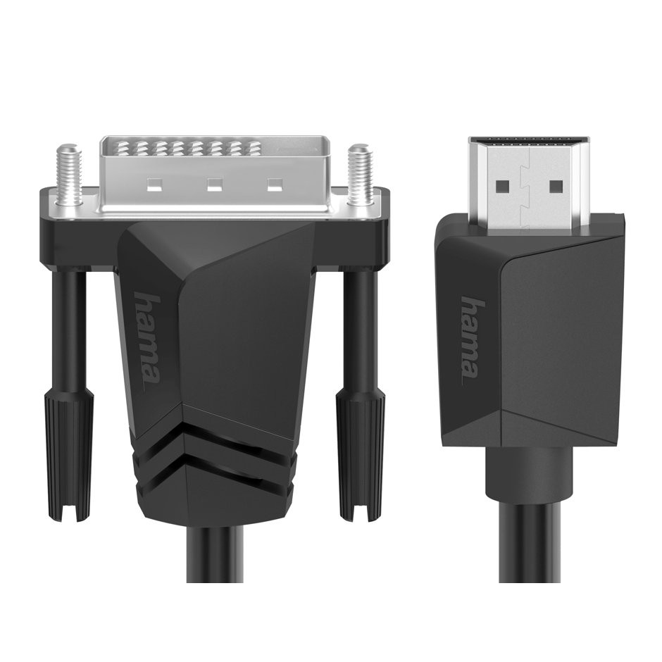 Hama 200716 DVI-D apa - HDMI 1.4 apa Kábel 1.5m - Fekete (200716)