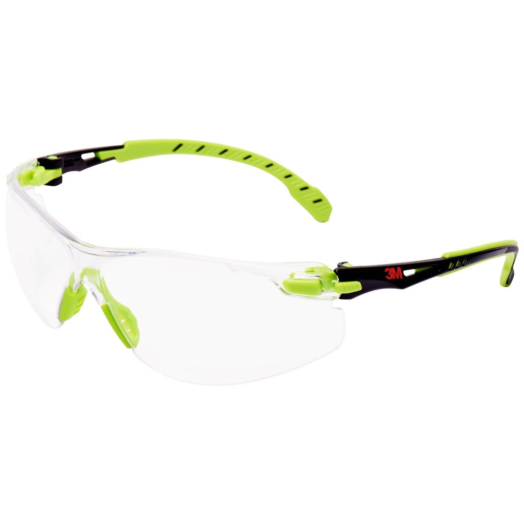 3M Solus S1201SGAF védőszemüveg, párásodásmentes, zöld-fekete (S1201SGAF)
