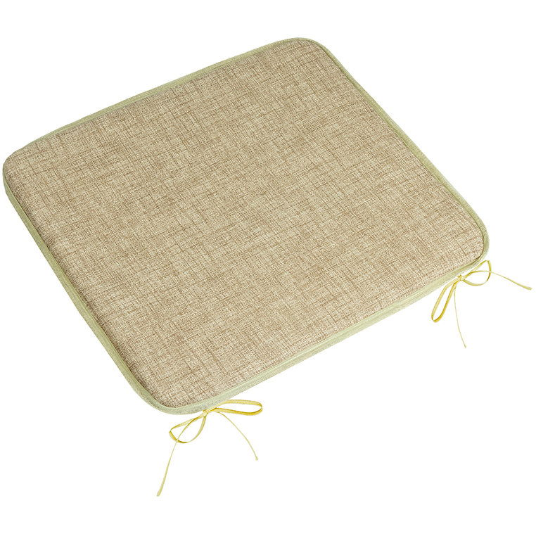 BELLATEX Lada Seat 34/013 smooth 40 × 40 cm cappuccino Uni (12491)