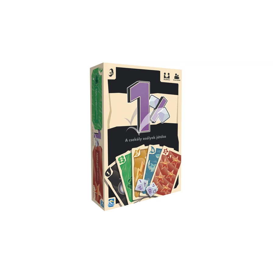 Gém Klub 1% - A csekély esélyek játéka blöffölve licitálós kártyajáték (ICO10001)