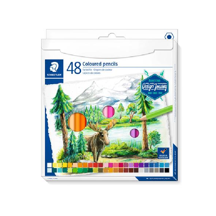 Staedtler Design Journey Hatszögletű színes ceruza készlet (48 db / csomag) (146C C48)
