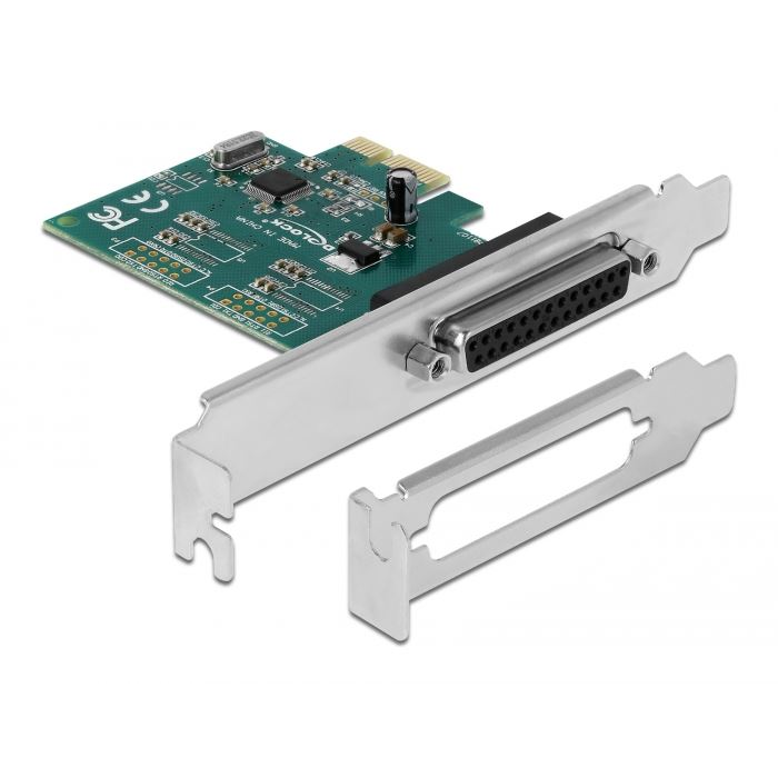 DeLock 1x Párhuzamos port bővítő kártya PCIe (90412) (delock90412)