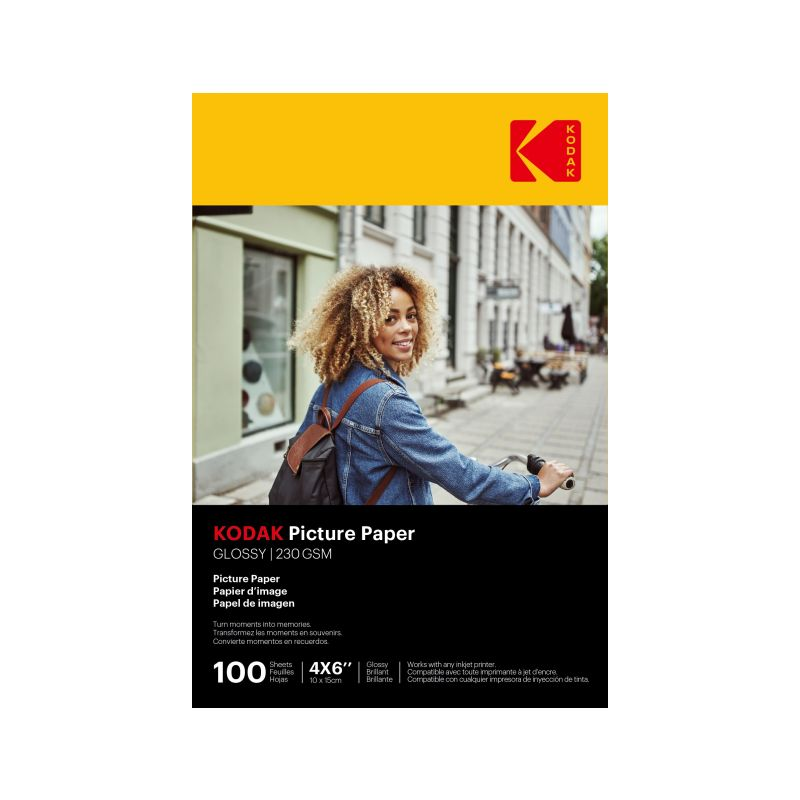 Kodak 10x15 Fine Art High Gloss 230g Fotópapír (100 db/csomag) (9891164)