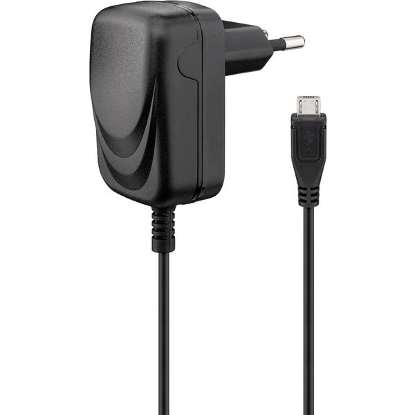 Micro USB-Ladegerät 1 A (schwarz)