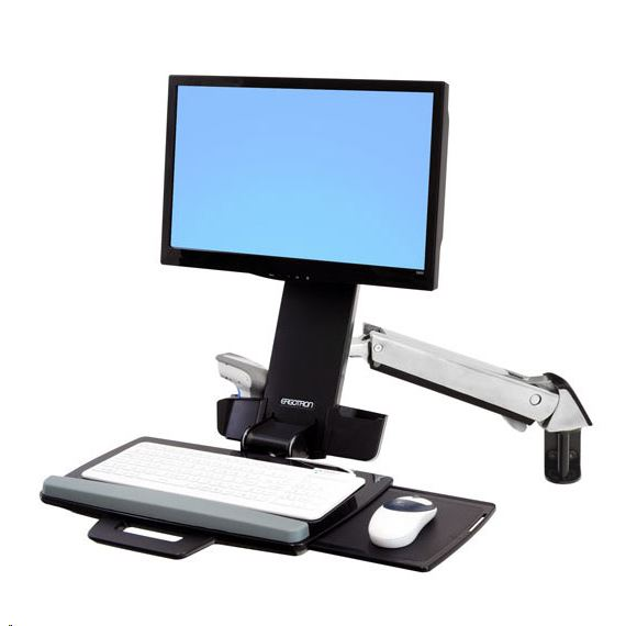 Ergotron kombinált monitortartó 24" (45-266-026) (45-266-026)