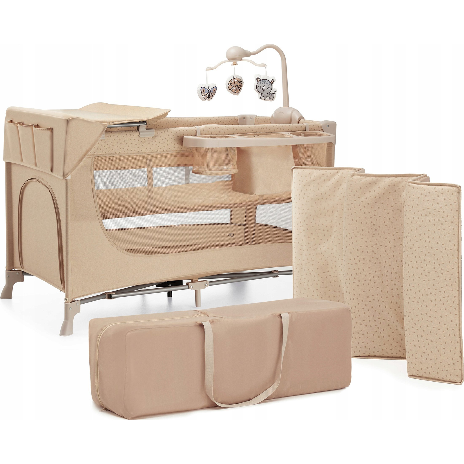 Kinderkraft Joy 2 + tartozékok, bézs (KLJOY02BEG000AC)