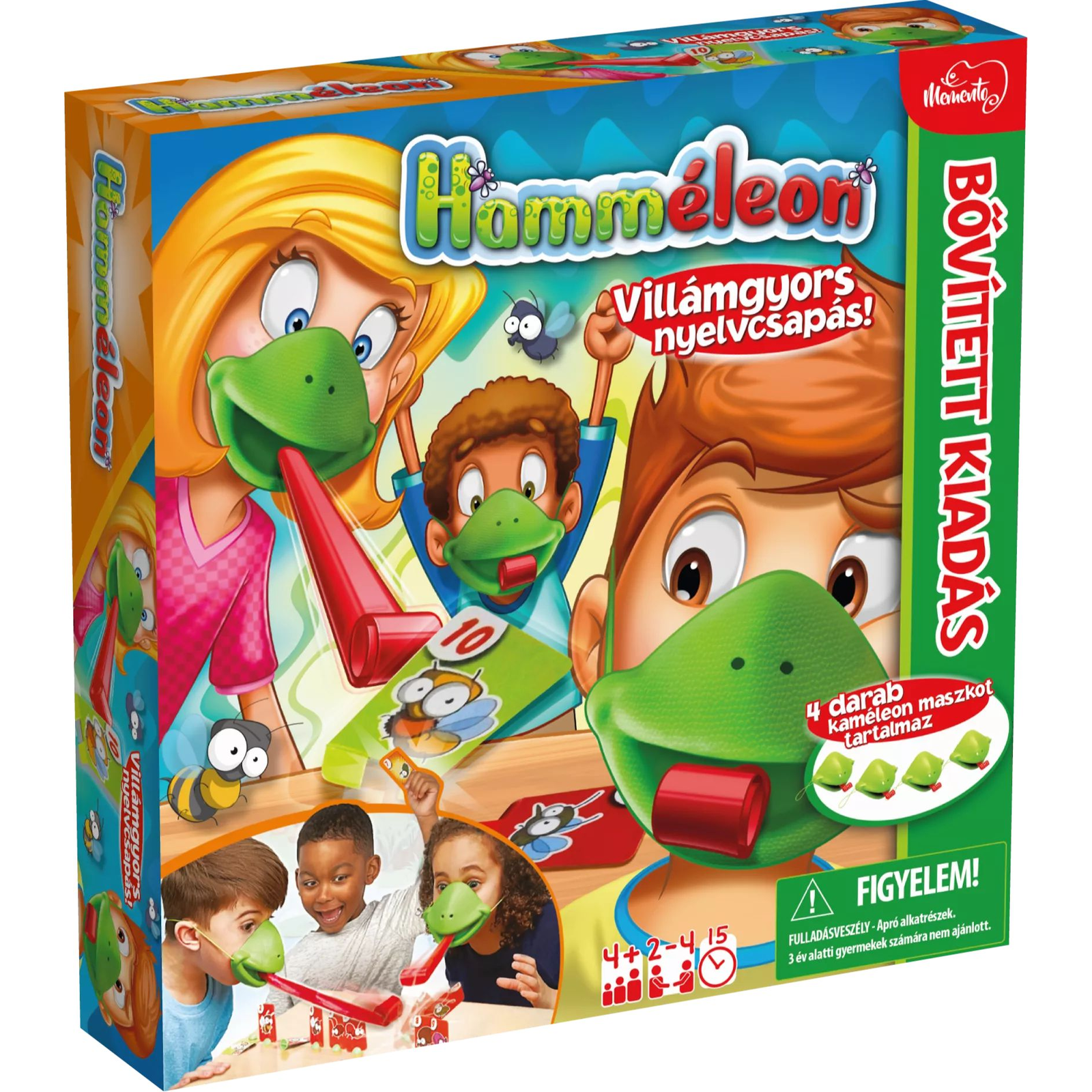 Hamméleon családi társasjáték 4db kaméleon maszkkal (MMTTT118B)