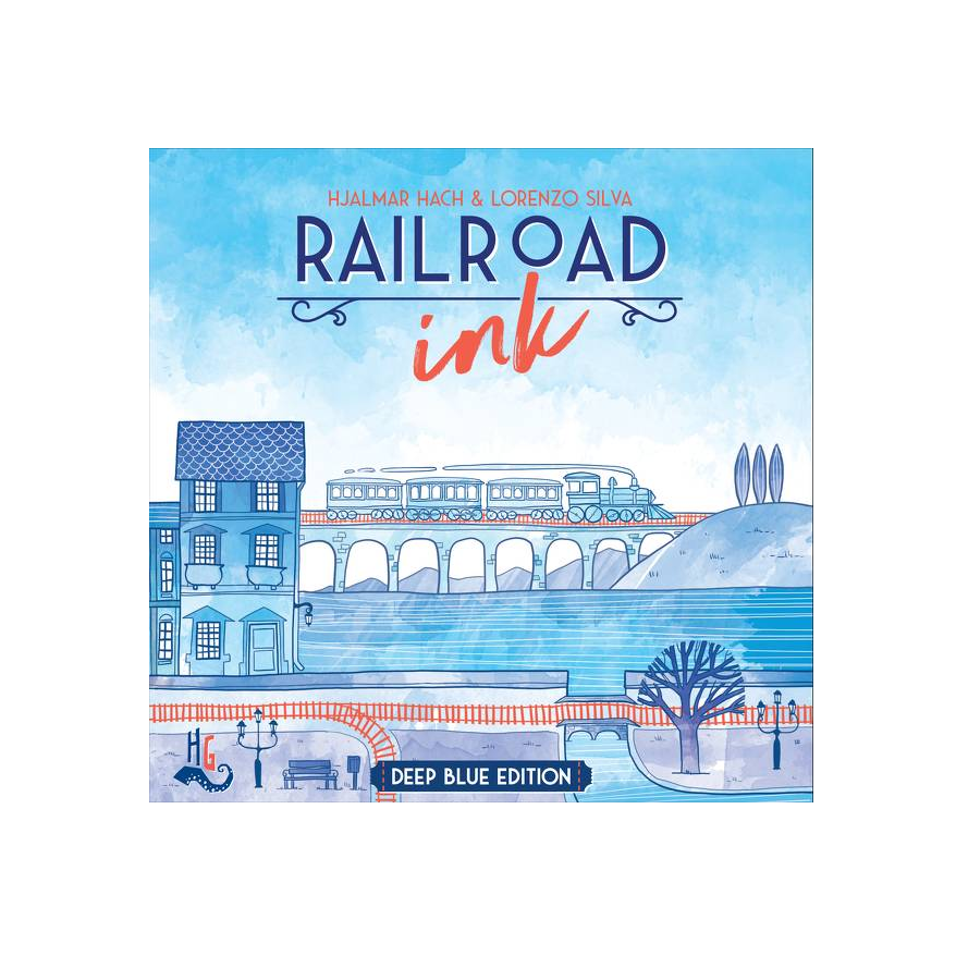 Vasútvonal - Sötétkék kiadás Társasjáték (DEL34539)