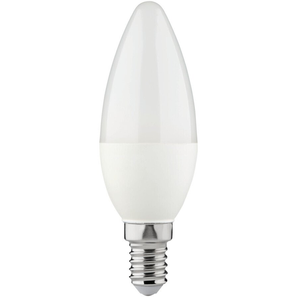 Żarówka LED E14 IQ-LED C35E14 3,4W-CW 470lm 6500K barwa zimna Ra90 3 lata Gwarancji świeczka 36684