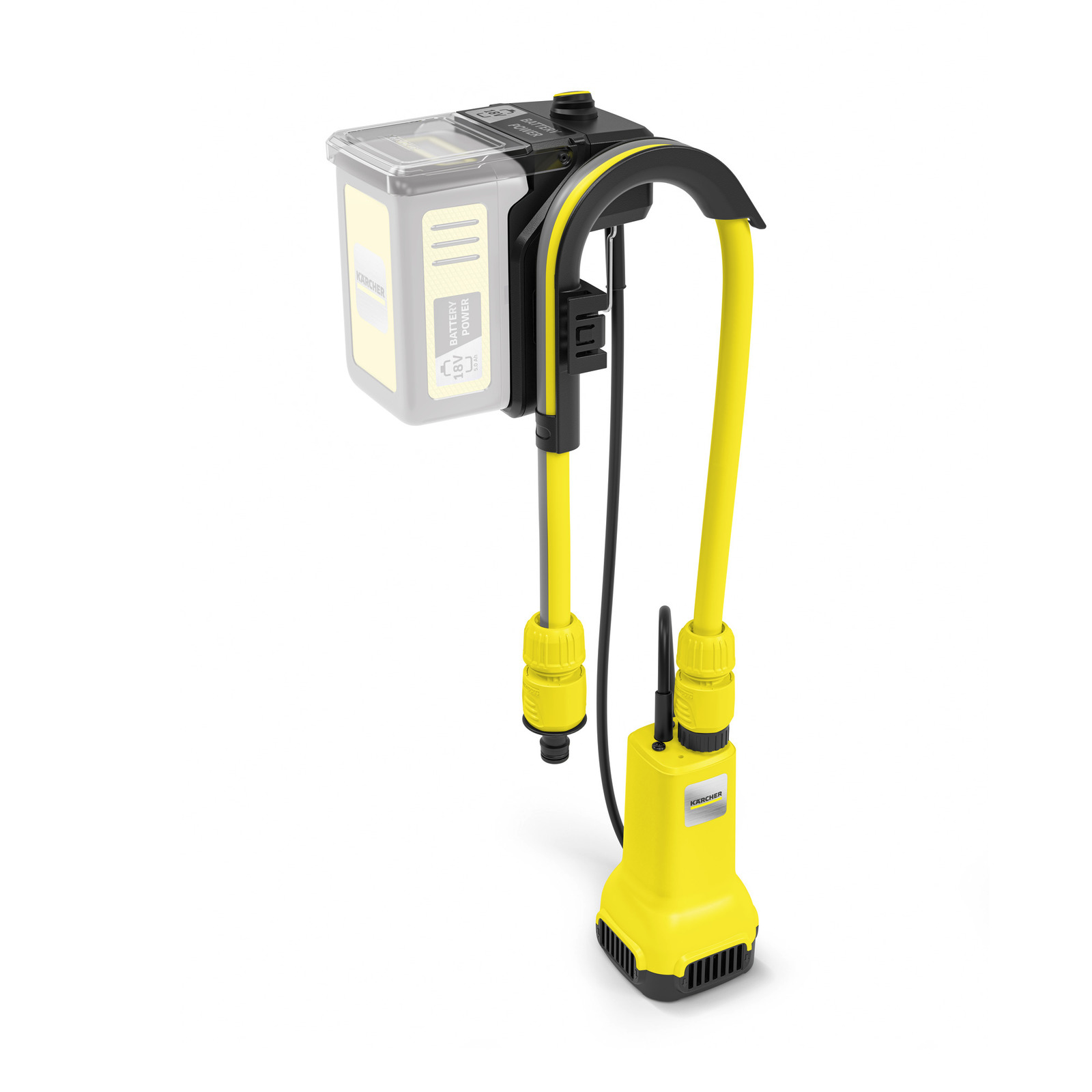 Kärcher BP 2.000-18 Barrel 18V Akkumulátoros Hordószivattyú (Akku és töltő nélkül) (1.645-475.0)