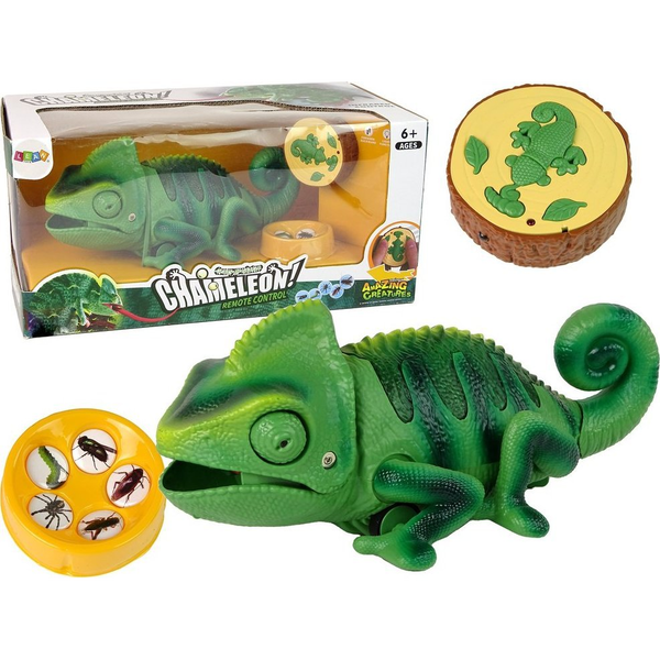 Távirányítós Chameleon Zöld 28 Cm 14048