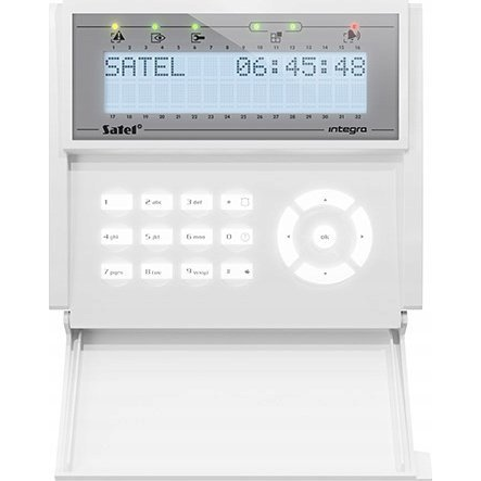 Teclado Lcd Satel (retroiluminación Blanca) Int-klcd-w