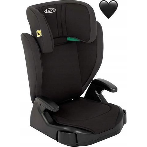 Graco Junior Maxi, R129, 100-150cm-es gyerekülés, Midnight (8CT899MDNE)