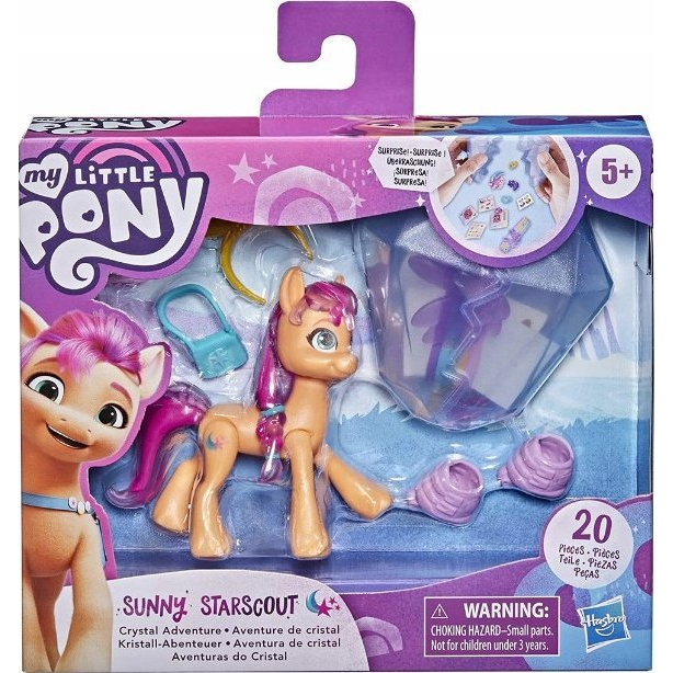 My Little Pony : A New Generation Movie Crystal Adventure Sunny Starscout (F24545X0)