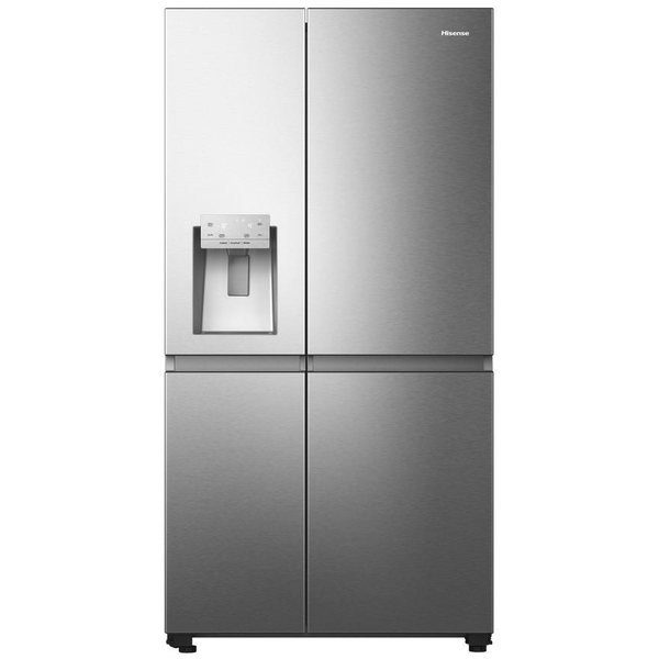 Hisense RS818N4TIC хладилник с фризер с две врати Свободно стоящ 632 Д C Неръждаема стомана
