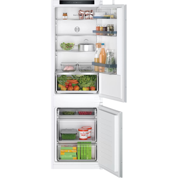 Bosch Serie 4 KIV86VSE0 nevera y congelador Integrado 267 L E Blanco
