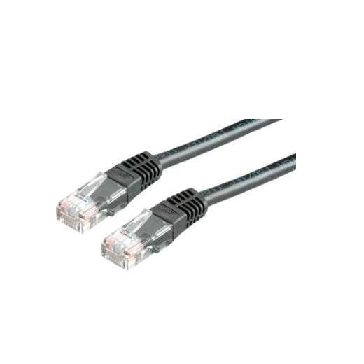 Patchcord Roline U/UTP 5e RJ45 / RJ45 3 m šedý