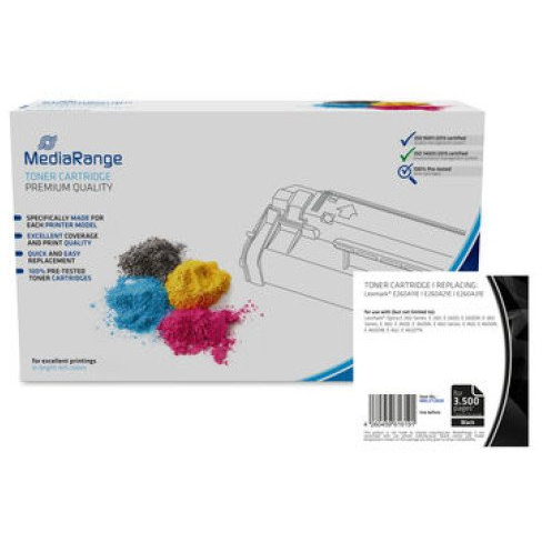 MediaRange Lexmark E260A11E/E260A21E/E260A31E черен тонер