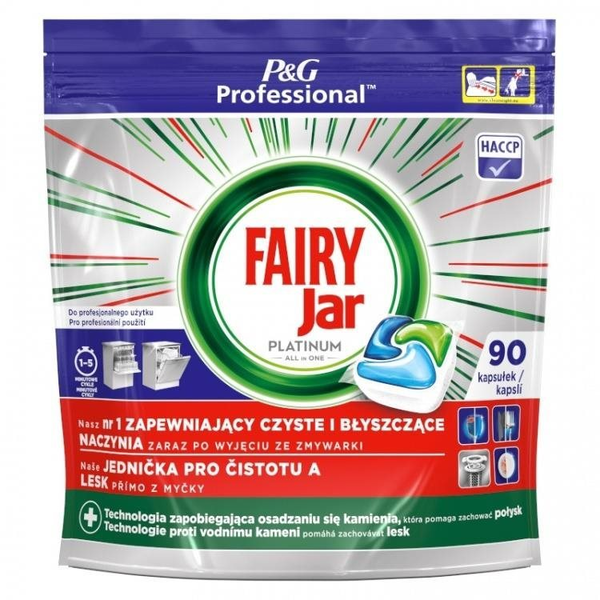 Jar Professional Platinum All-In-One mosogatógép tabletta 90db (8001090277886)