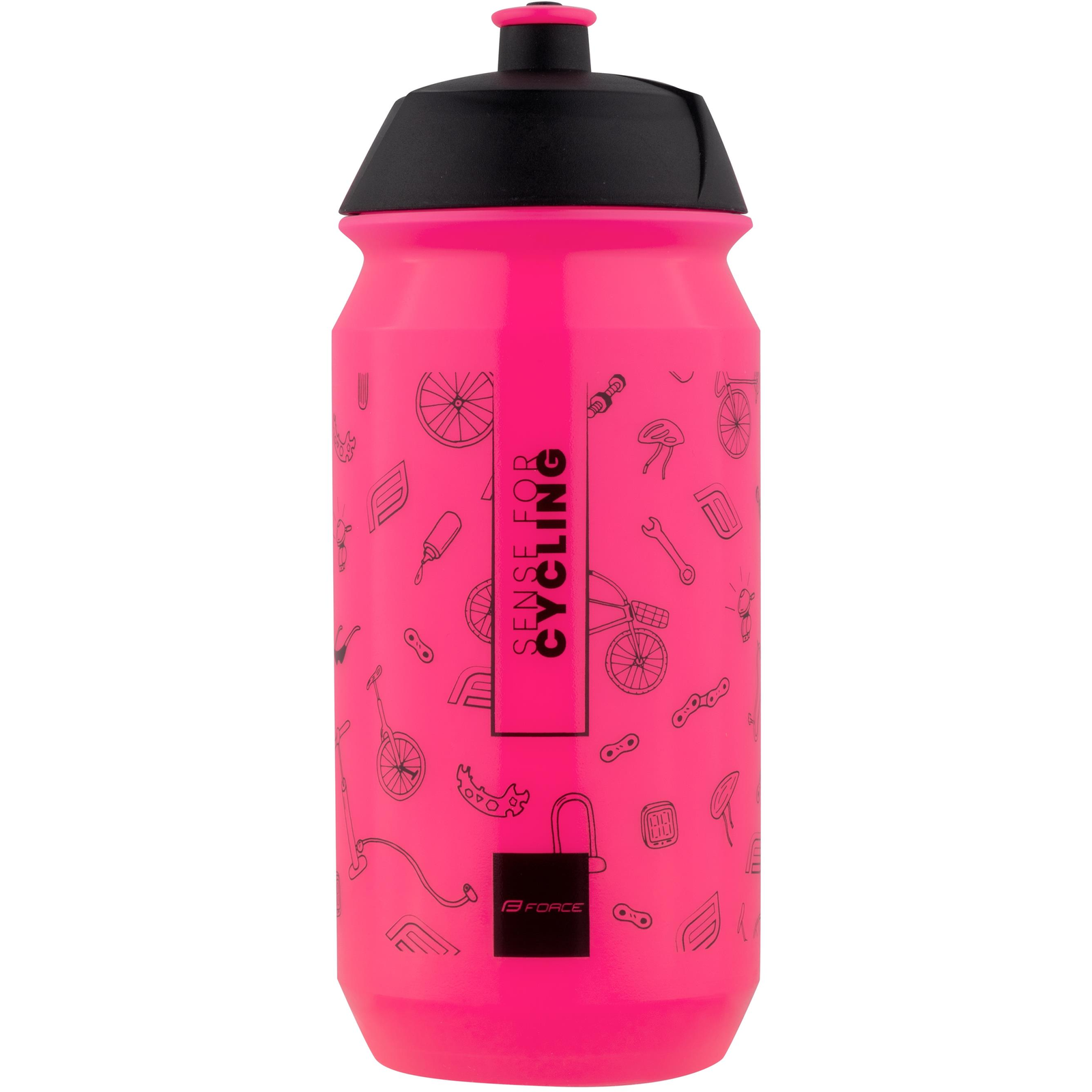 Force Play 0,5 l, rózsaszín-fekete (2519593)