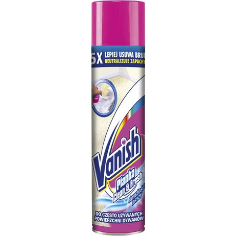 Vanish Pianka do dywanów i tapicerek 600ml