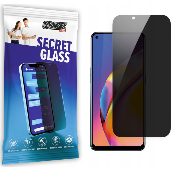  GrizzGlass Szkło prywatyzujące GrizzGlass SecretGlass Oppo Reno 5 Lite