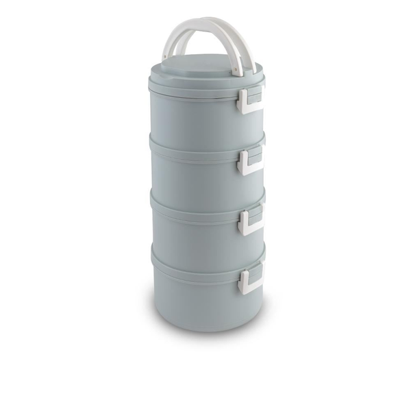 Suport 4 recipiente pentru alimente, Lamart, 4x700 ml