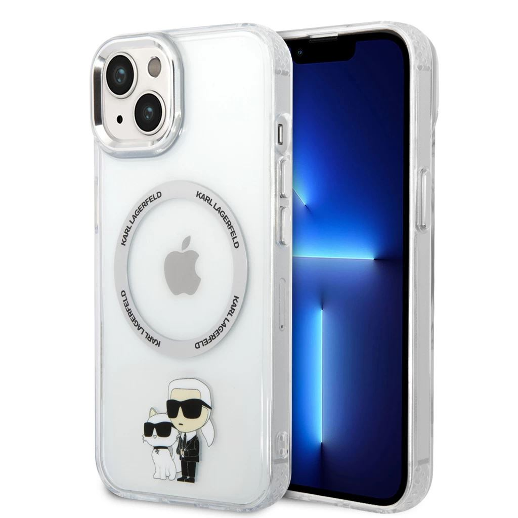Karl Lagerfeld Apple iPhone 15 tok átlátszó KLHMP15SHNKCIT (129452) (KLHMP15SHNKCIT)