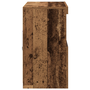 Oldalfal LED világítással Régi Fa 81x37x67 cm