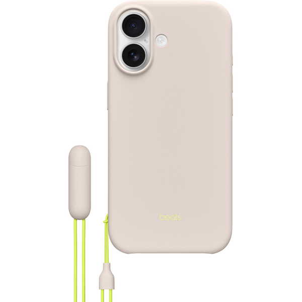 iPhone Kryt Beats se stojánkem na iPhone 17 s MagSafe a ovladačem fotoaparátu vápencově šedý