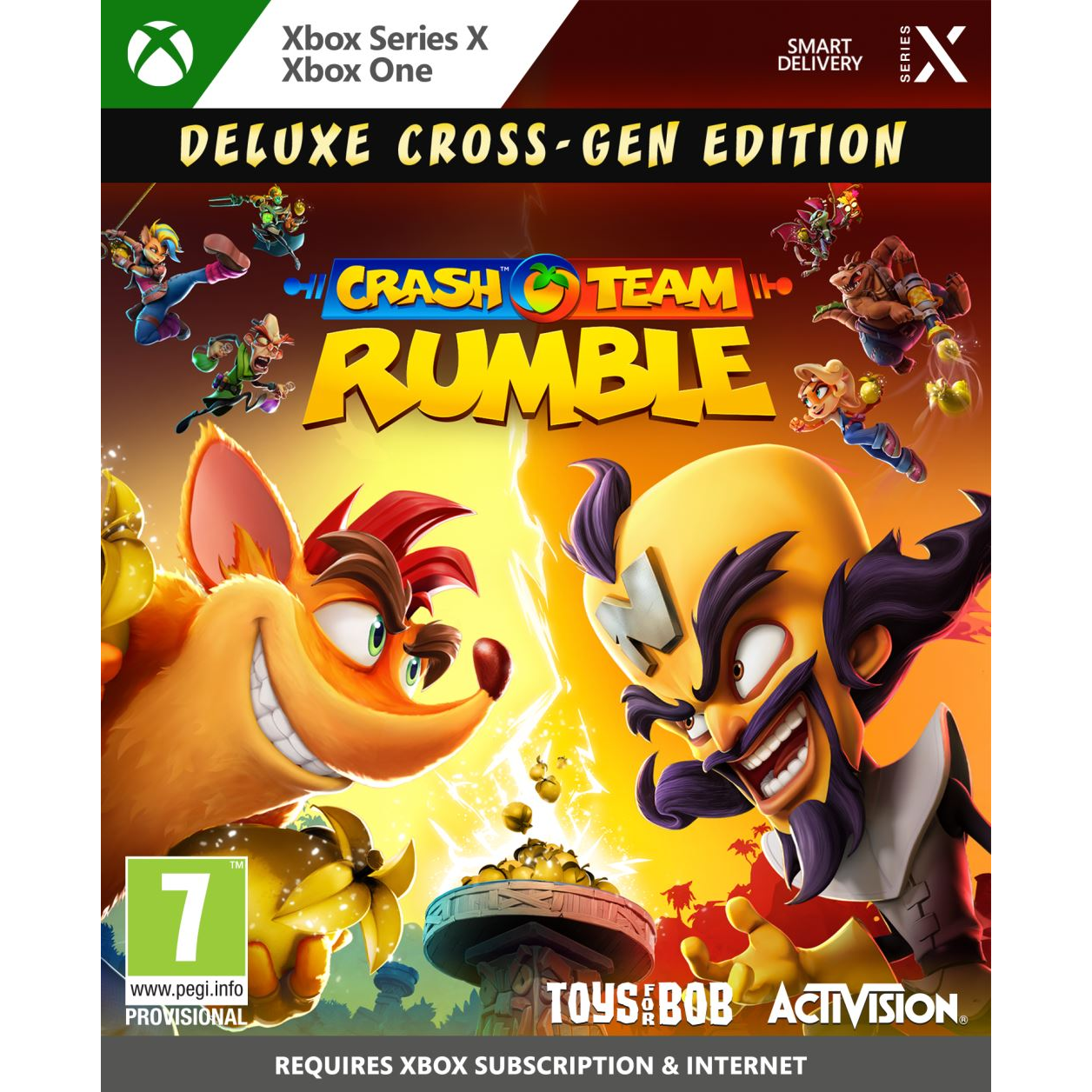 Crash Team Rumble Deluxe Edition (Xbox Series X|S - Dobozos játék)