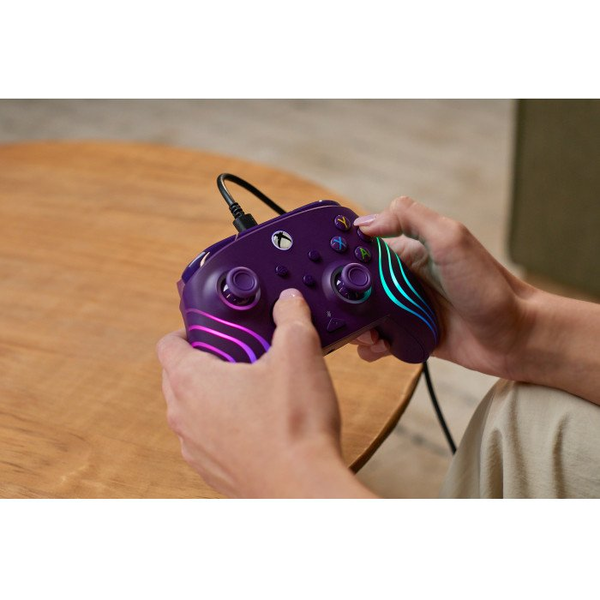 Turtle Beach Afterglow Wave Paars USB Gamepad PC, Xbox, Xbox One, Xbox Series S, Xbox Series X