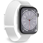 ND38_PUSPORTAW40WHI PURO Nylon Sport - Каишка за Apple Watch 38/40/41 mm (бяла)