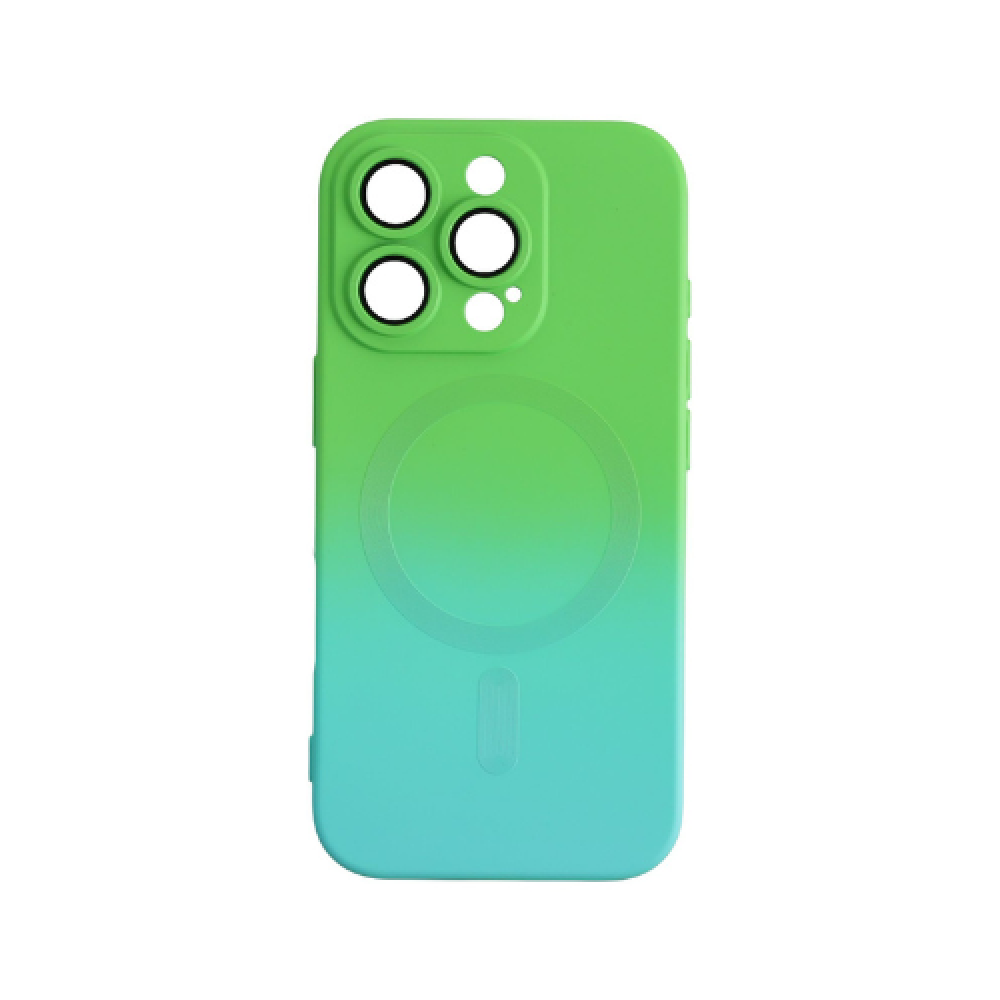 Cellect iPhone 16 Pro Max mágneses design tok kék-zöld (CEL-MAG-IPH16PM-BLGR) (CEL-MAG-IPH16PM-BLGR)