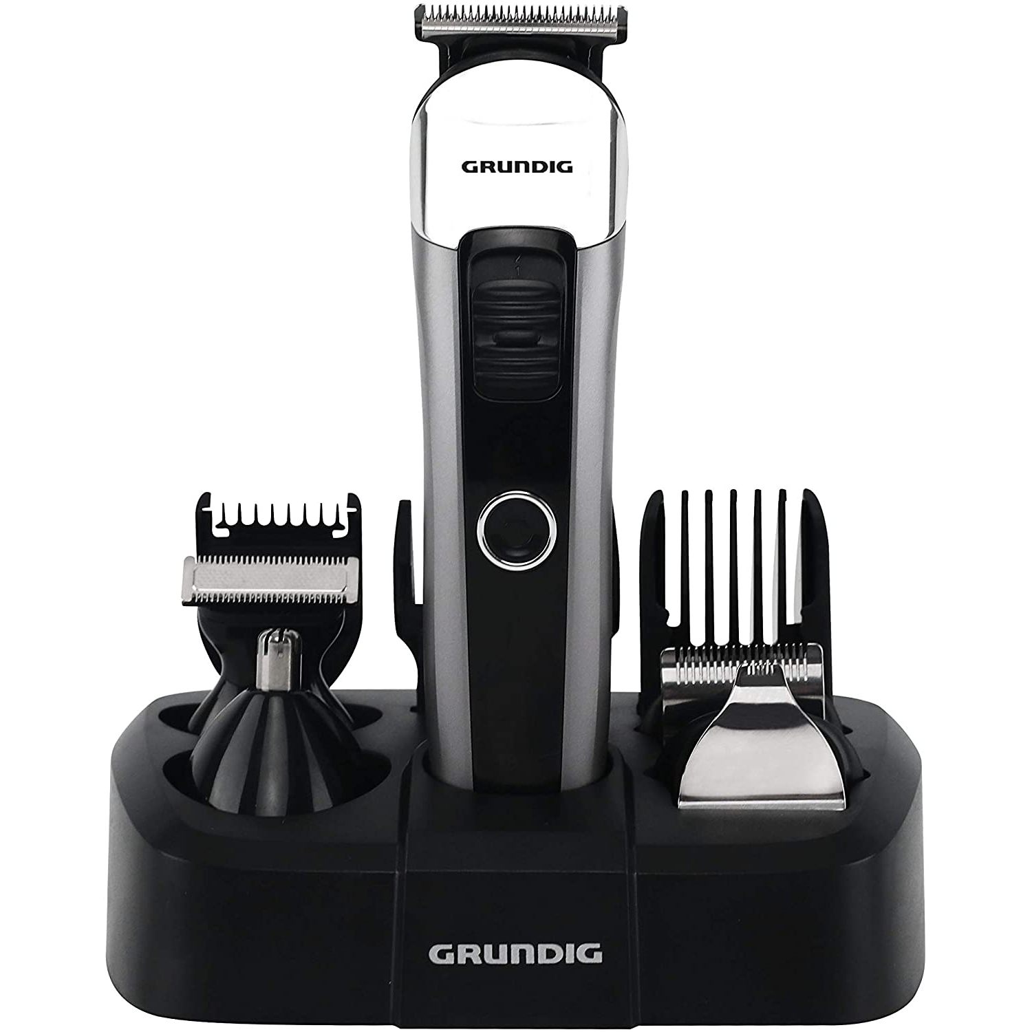 Grundig GMS3240 szakáll/hajnyíró Fekete, Ezüst Lítium-ion (Li-ion) (GMS3240)