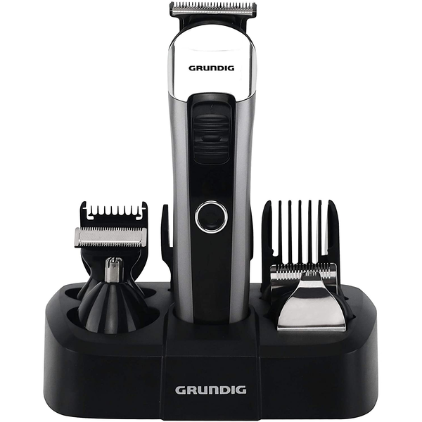 Grundig GMS3240 Aparat de tuns barbă/păr negru-argintiu