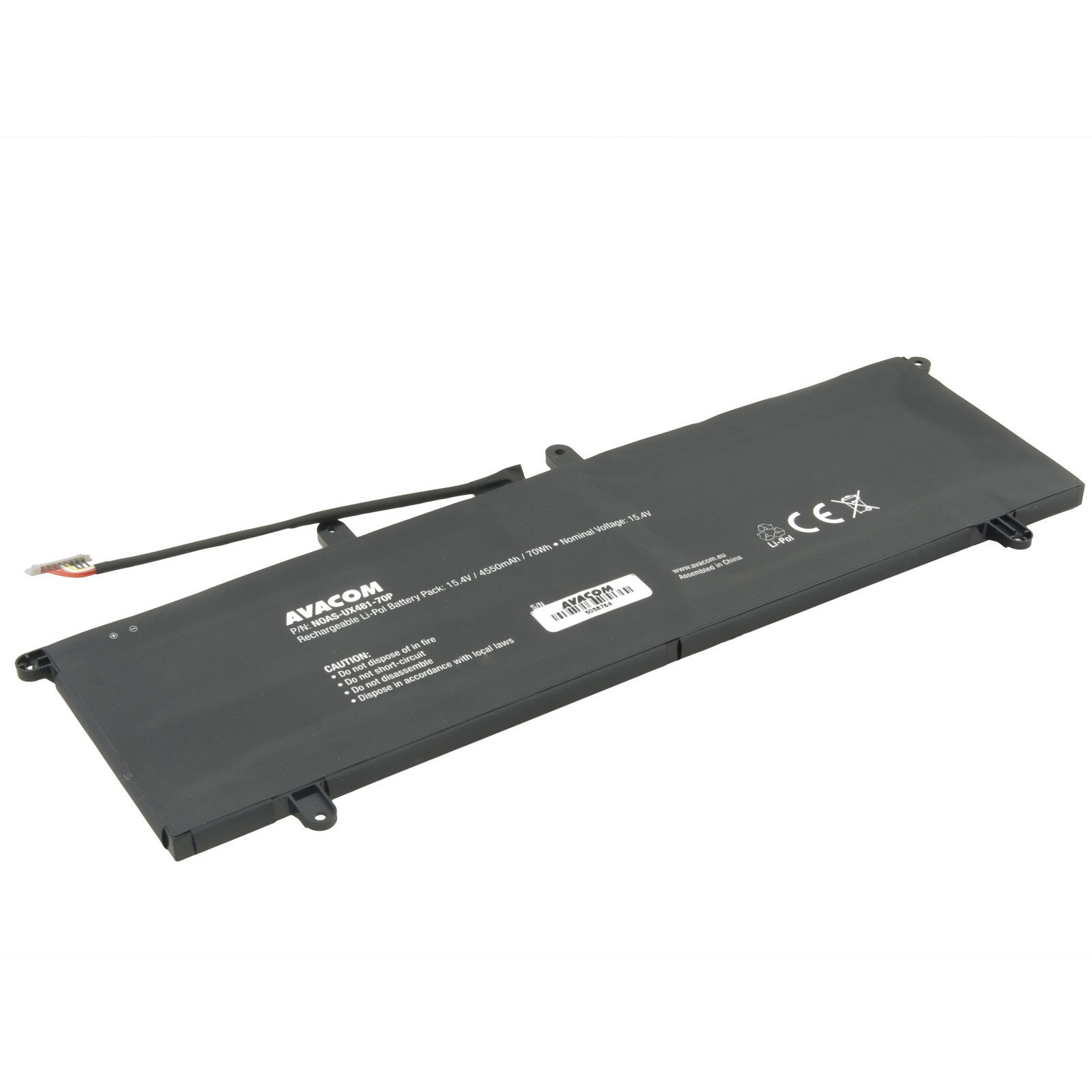 Avacom Asus ZenBook Duo UX481 Li-Pol 15,4V 4550mAh 70Wh (NOAS-UX481-70P)