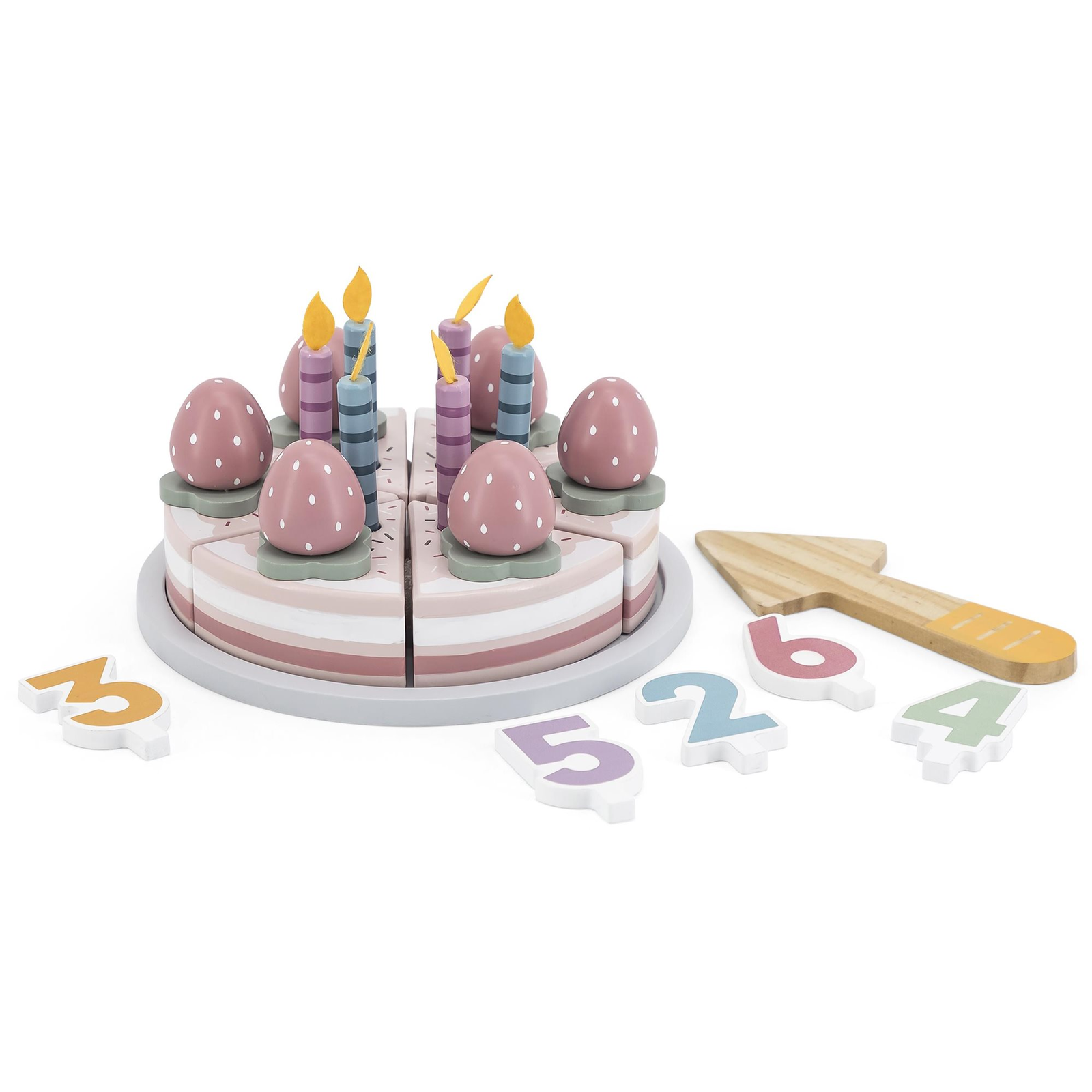 Fából készült születésnapi torta (6971608440601)