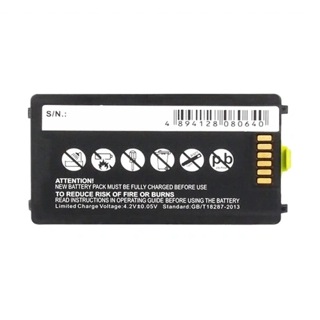 CAMERON SINO Zebra MC3100/MC3190/MC3190G CAMERON SINO Li-Polymer akku 3.7V/2500mAh FEKETE CS-MC310BL